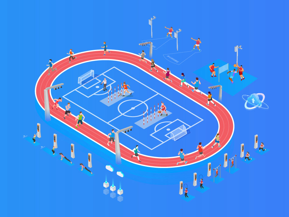 泰博科技智慧校园操场